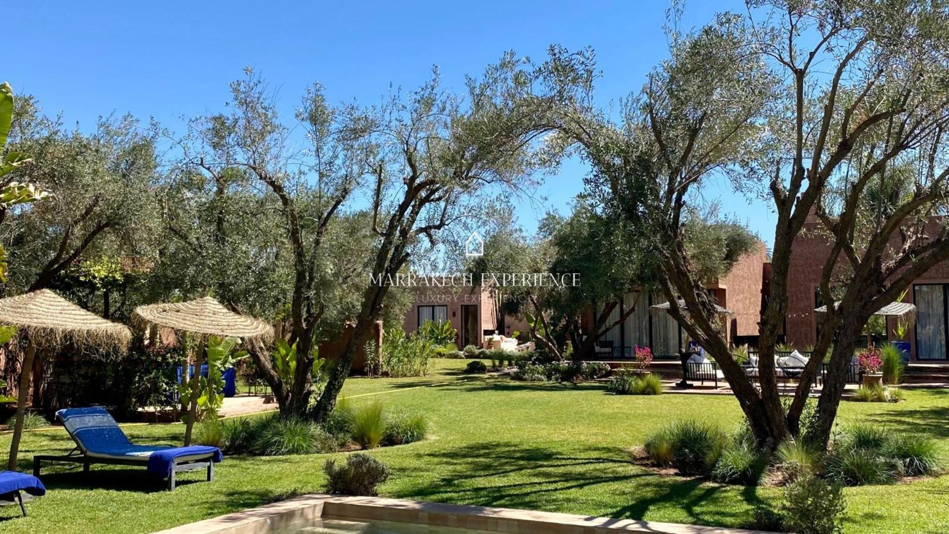 Jardin Bleu Villa Marrakesh Exterior photo